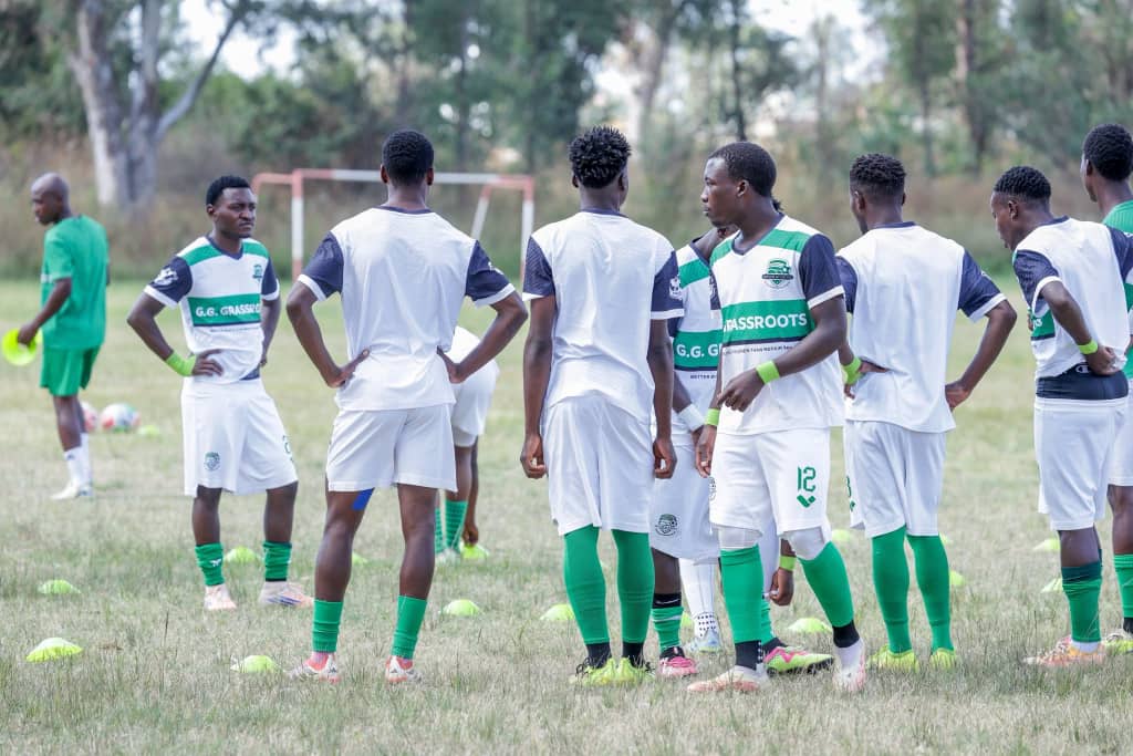 The teams are finalizing their warm-ups and the match is about to kick off soon.  #zifamunhumutapacup #gggrassrootsacademy #deesdairy #proud #ChampionsInTheMaking #harmonyfc #round1 #CupTie #MatchDay