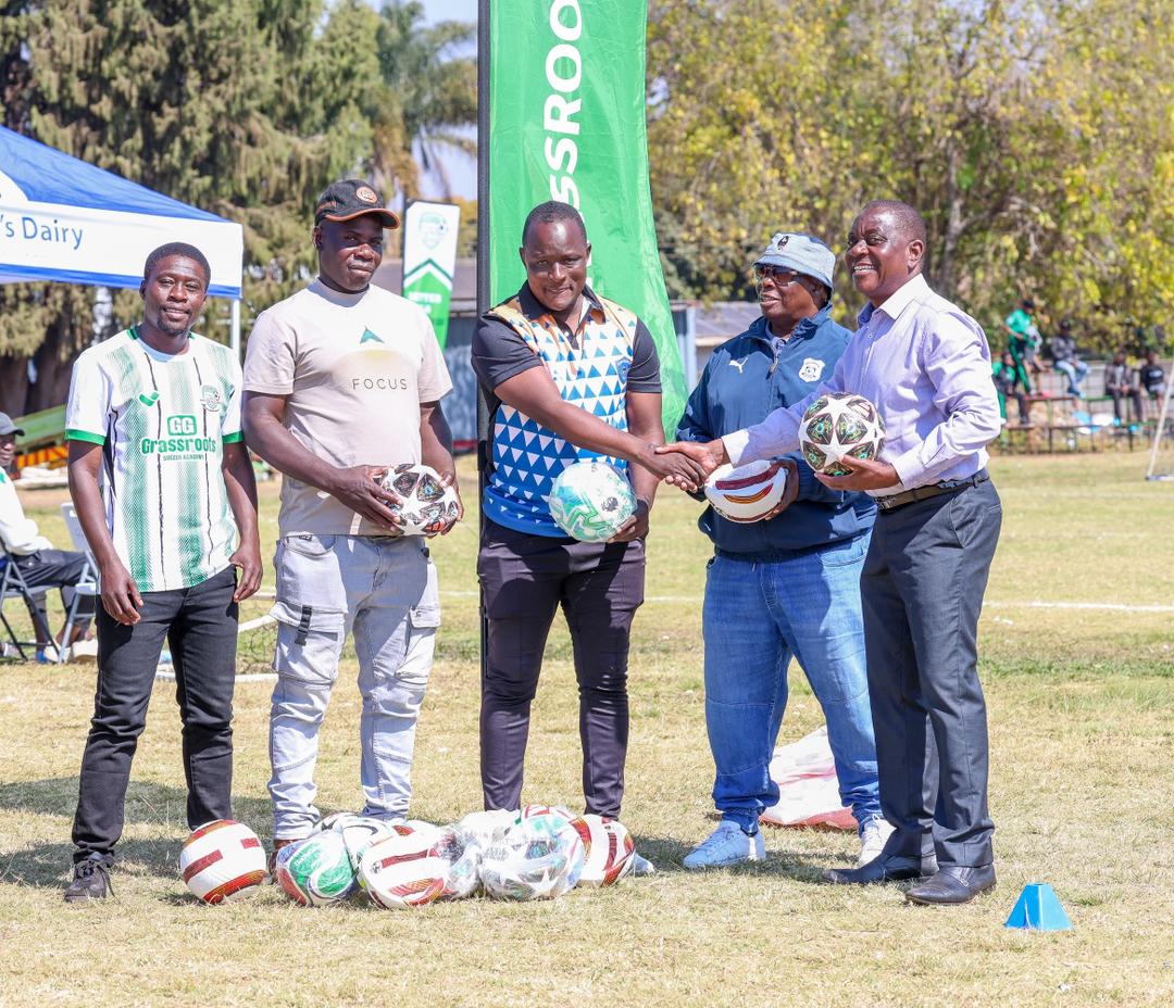 A Gesture of Growth: G.G Grassroots Football Club Extends a Helping Hand to Chapungu and Royal Oak Academies